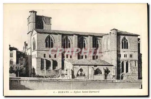 Cartes postales Romans Eglise Saint Barndard