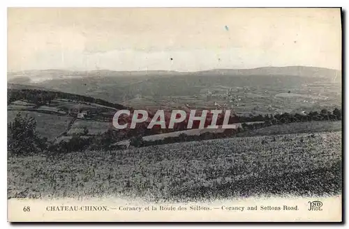 Cartes postales Chateau Chichon Corancy et la Route des Sellons
