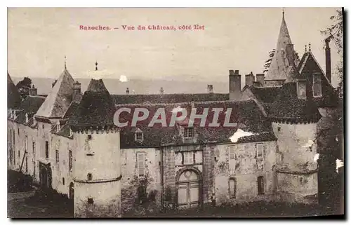 Cartes postales Bazoches Vue du Chateau cote Est