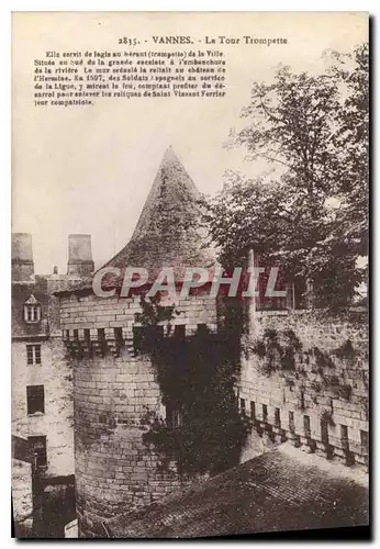 Cartes postales Vannes La Tour Trompette