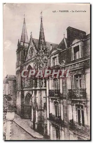 Cartes postales Vannes La Cathedrale