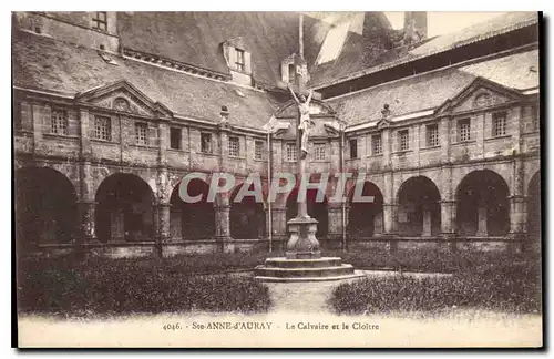 Ansichtskarte AK Ste Anne d'Auray La Calvaire et le Cloitre