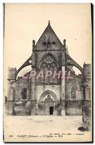 Cartes postales Varzy Nievre L'Eglise