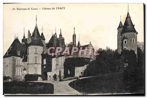 Cartes postales Environs de Cosne Chateau de Tracy