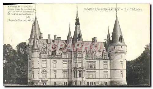 Ansichtskarte AK Pouilly sur Loire Le Chateau