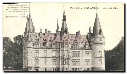 Cartes postales Pouilly sur Loire Le Chateau
