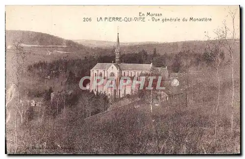 Ansichtskarte AK En Morvan La Pierre Qui Vire Vue generale du Monastere