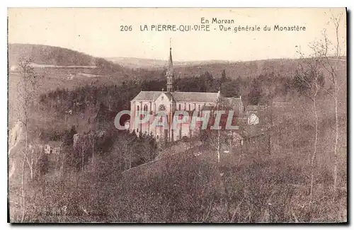 Cartes postales En Morvan La Pierre Qui Vire Vue generale du Monastere
