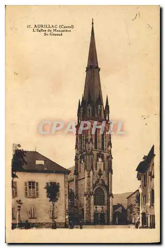 Cartes postales Aurillac Cantal L'eglise du monastere St Geraud