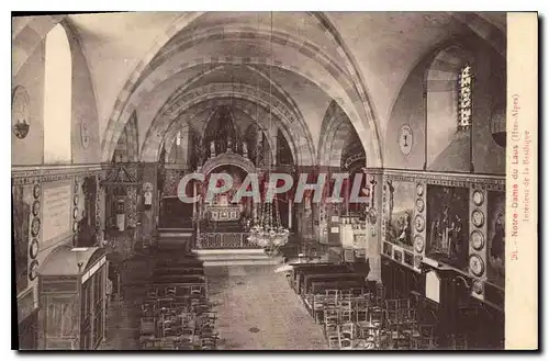 Ansichtskarte AK Notre Dame du Laus Hautes Alpes Interieur de la Basilique