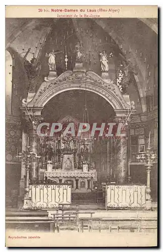 Ansichtskarte AK Notre Dame du Laus Htes Alpes Interieur de la Basilique