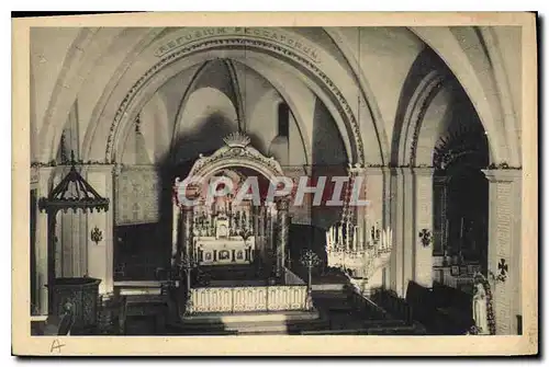 Ansichtskarte AK Notre Dame du Laus Hautes Alpes Interieur de la Basilique