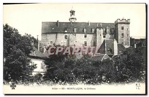 Cartes postales Allier Montlucon Le Chateau