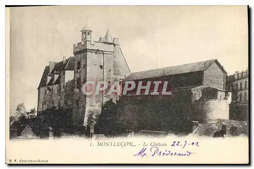 Cartes postales Montlucon Le Chateau