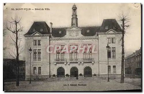 Cartes postales Montlucon Hotel de Ville