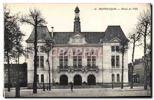 Cartes postales Mountlucon Hotel de Ville