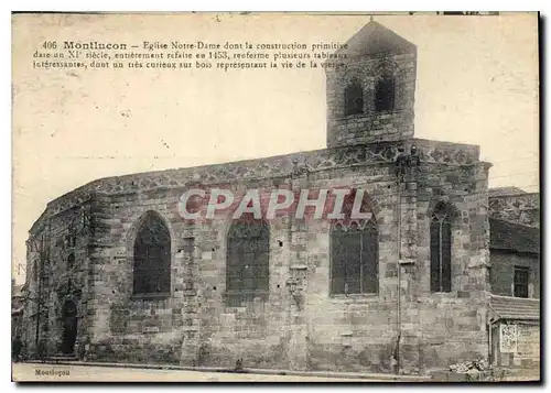 Ansichtskarte AK Montlucon Eglise Notre Dame