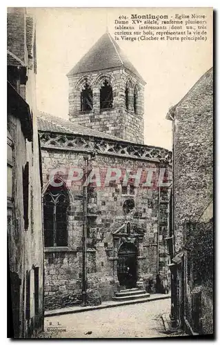 Cartes postales Montlucon Eglise Notre Dame