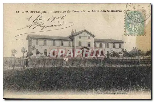 Cartes postales Montlucon Hospice de Courtais Asile des Viellards