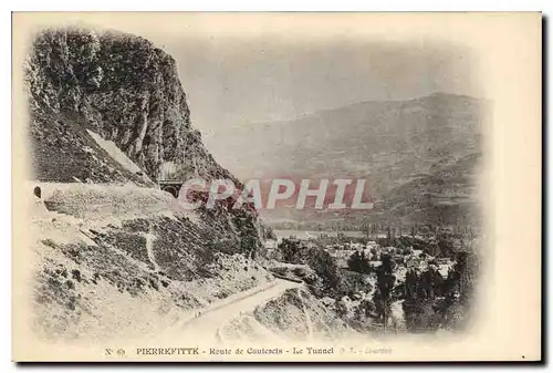 Cartes postales Pierrefitte Route de Cauterets Le Tunnel