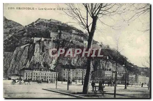 Cartes postales Grenoble Les quais et les Forts