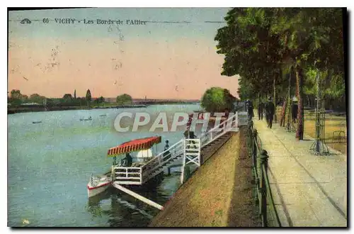 Cartes postales Vichy Les Bords d l'Allier