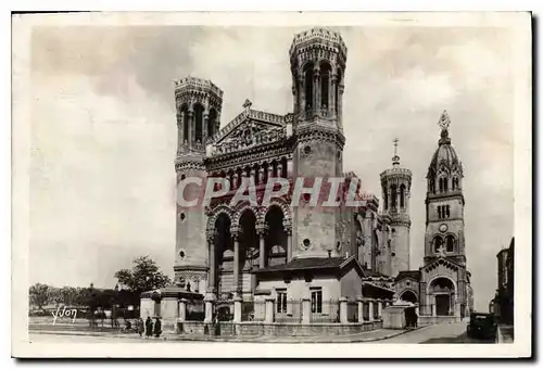 Ansichtskarte AK La Doce France Lyon Rhone Basilique Notre Dame