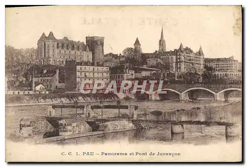 Cartes postales Pau Panorama et Pont de Jurancon