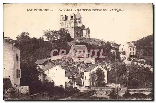 Cartes postales l'Auvergne Saint Nectaire l'Eglise