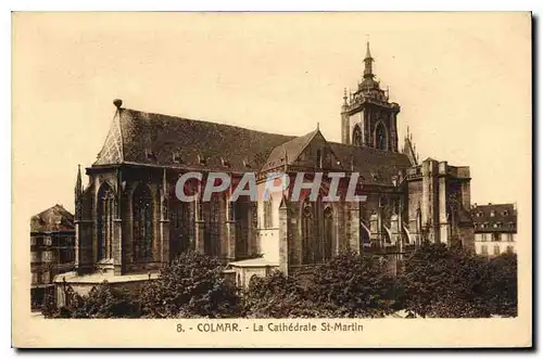 Cartes postales Colmar La Cathedrale St Martin