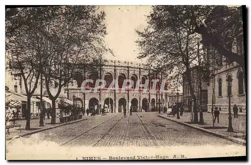 Cartes postales Nimes Boulevard Victor Hugo