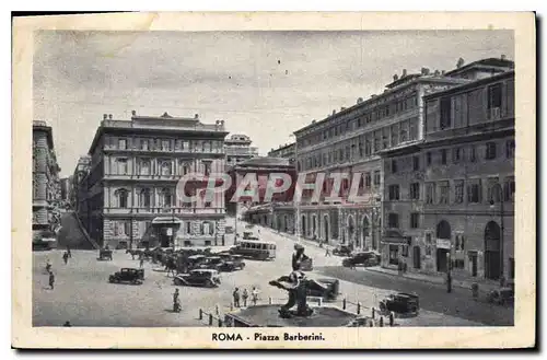 Cartes postales Roma Piazza Barberini