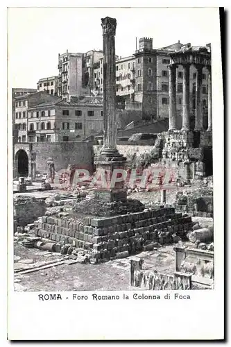 Cartes postales Roma Foro Romano la Colonna di Foca