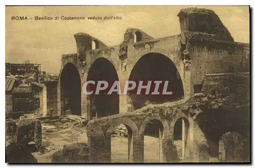 Ansichtskarte AK Roma Basilica di Constantino