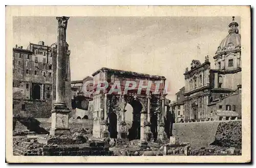 Cartes postales Roma Arco di Settimio Severo con la Colonna Si Toca