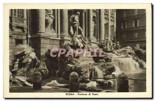 Cartes postales Roma Fontana du Trevi