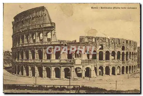 Cartes postales Roma Anfiteatro Flavio Colosseo