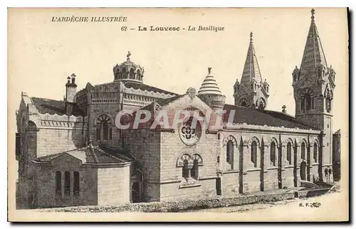 Cartes postales l'Ardeche Illustree La Louvesc La Basilique