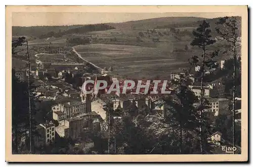 Ansichtskarte AK La Louvesc Ardeche Vue generale Sud Est