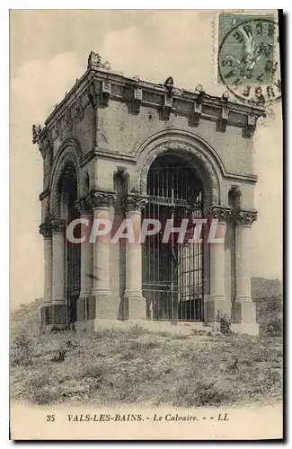 Cartes postales Vals les Bains Le Calvaire