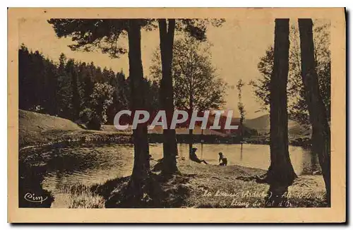 Ansichtskarte AK La Louvesc Ardeche Etang de Val l'Or