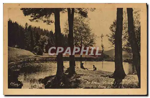 Cartes postales La Louvesc Ardeche Etang de Val l'Or