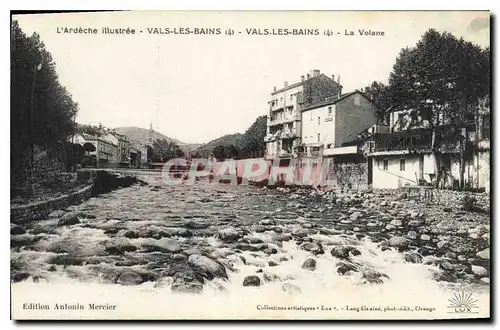 Cartes postales l'Aurdche Ilustree Vals les Bains La Volane