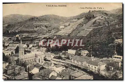 Cartes postales Vals les Bains Les Perles de Vals