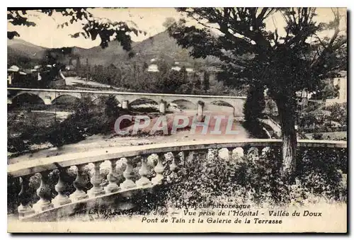 Cartes postales Lac d'Issarles Vue prise de l'Hopital Vallee du Doux Pont de Tain et la Galerie de la Terrasse