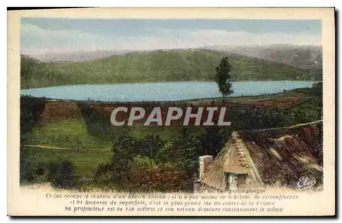 Cartes postales Le Lac d'Issarles Vue panoramique