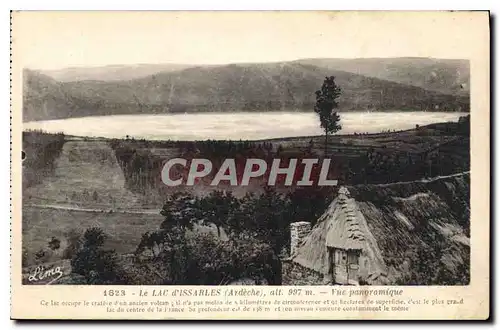 Ansichtskarte AK Le Lac d'Issarles Ardeche Vue panoramique