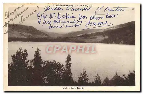 Cartes postales l'Ardeche Pittoresque Lac d'Issarles