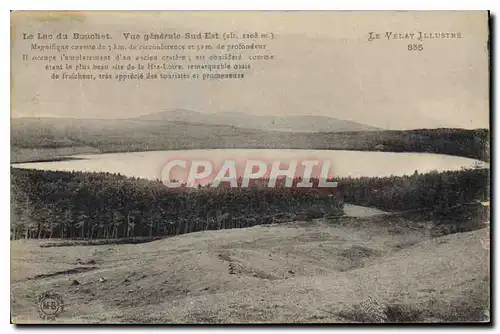 Ansichtskarte AK Le Lac d'Issarles Ardeche Vue generale Sud Est