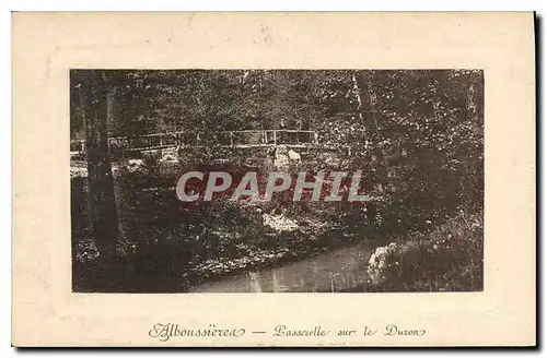 Cartes postales Alboussuere Lasserelle sur le Duzon